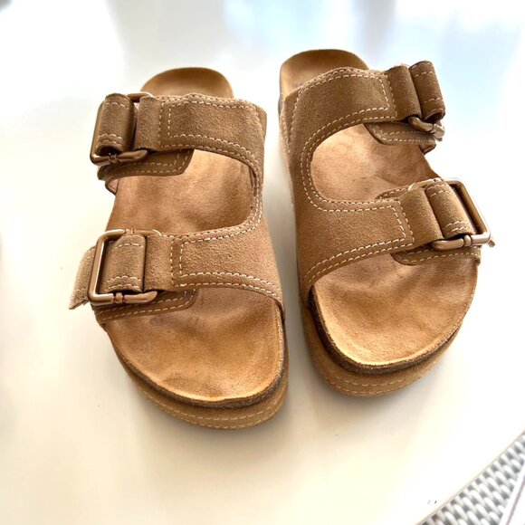 Frankie4 Women's Barley Suede Sandals - size 7 - Picture 3 of 5